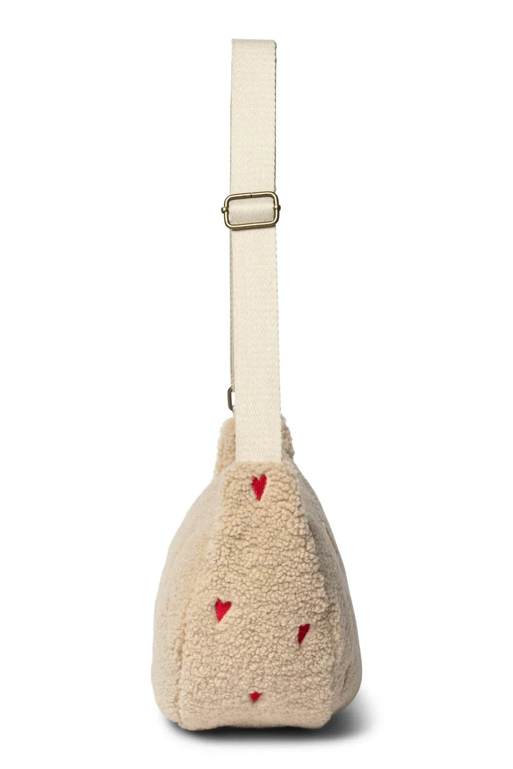 Brown Hearts Teddy Adult Fanny Pack