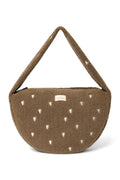Brown Hearts Teddy Cross Body Bag