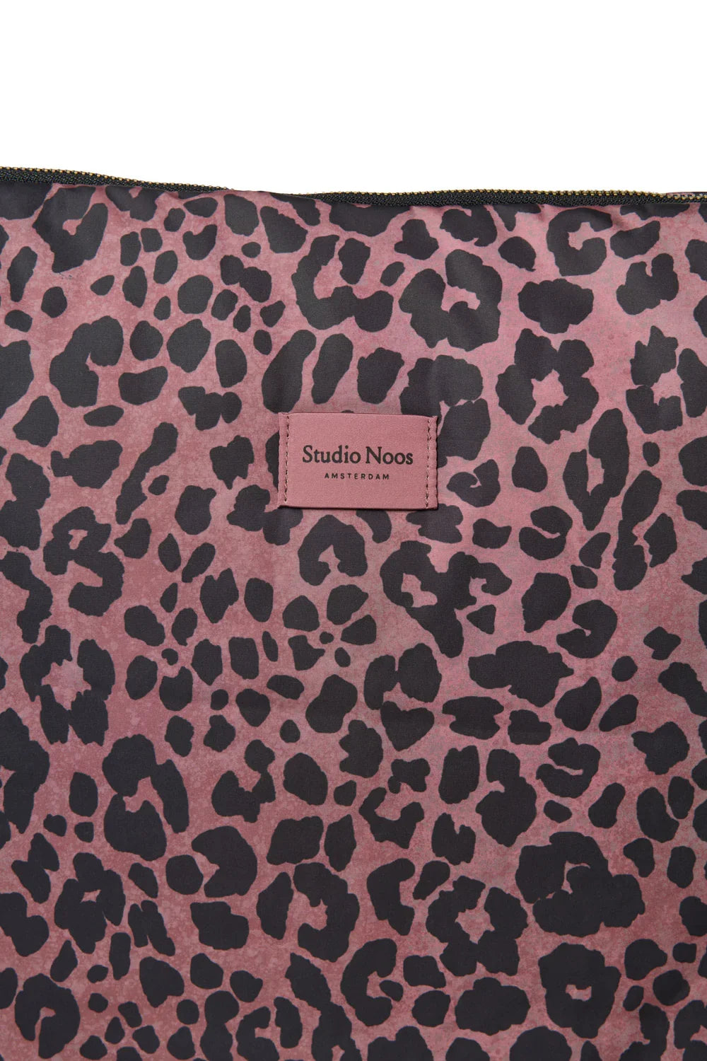 Red Leopard Puffy Diaper Bag