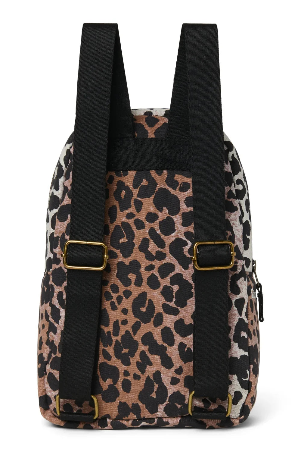 Leopard Soft Cotton Mini Backpack