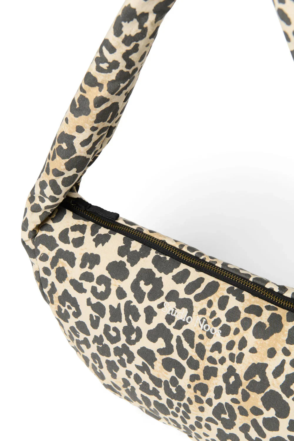 Hazel Leopard Soft Cotton Mini Cross Body Bag