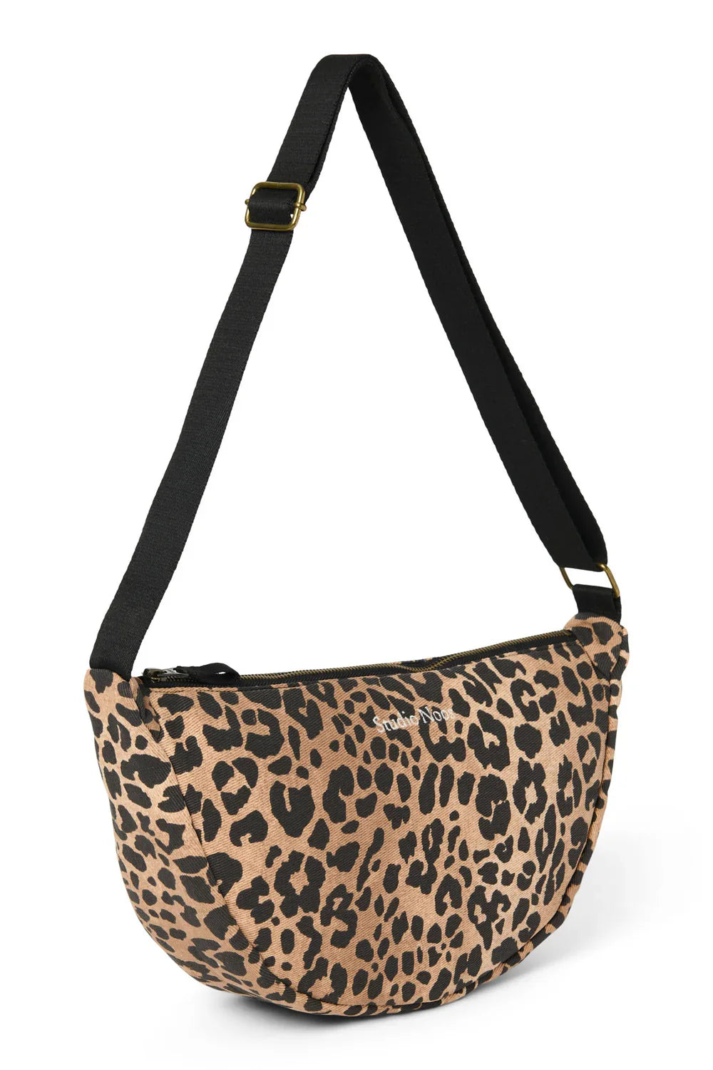 Brown Leopard Cotton Adult Fanny Pack