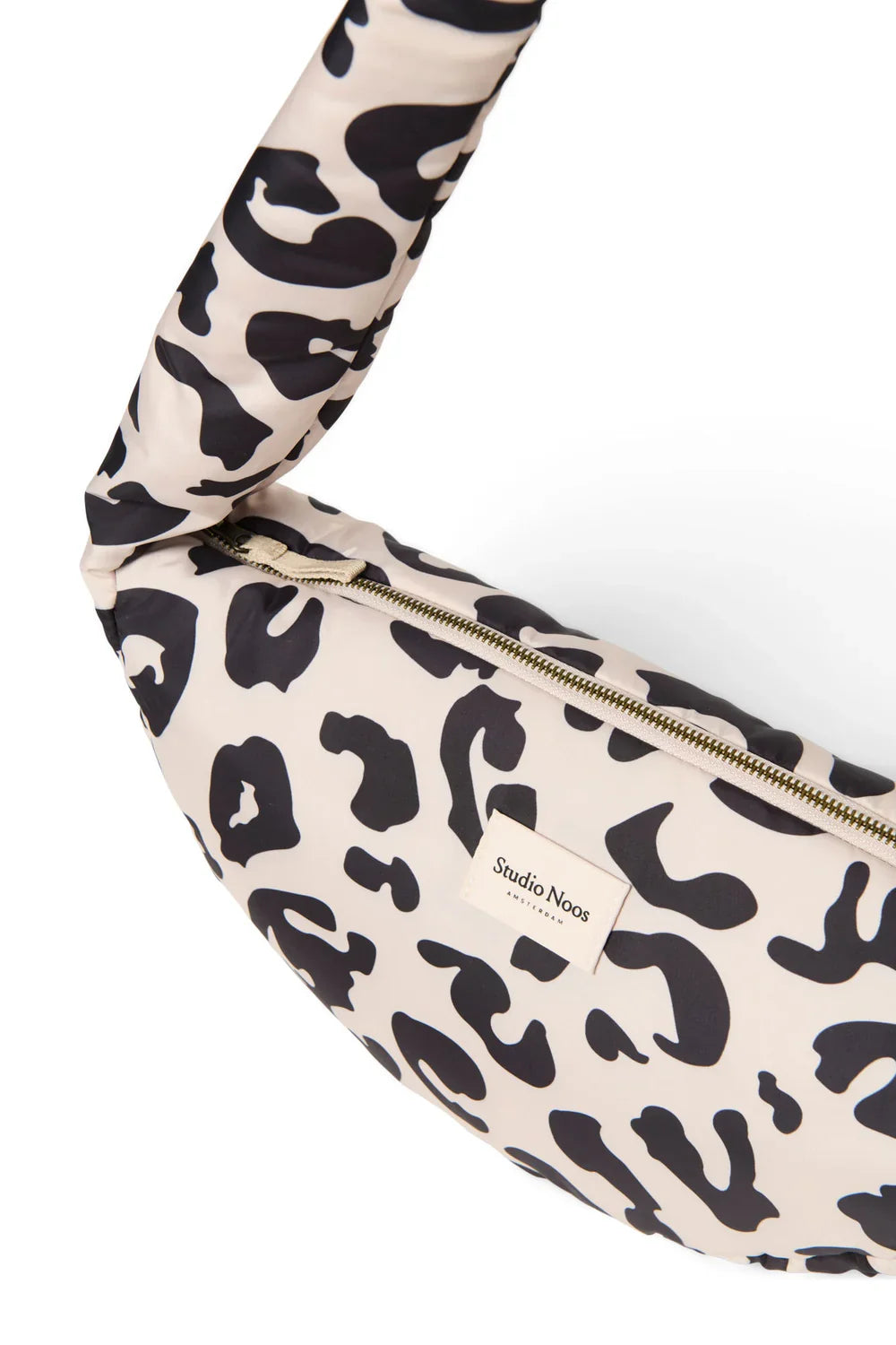 Holy Cow Puffy Mini Cross Body Bag - Brownish