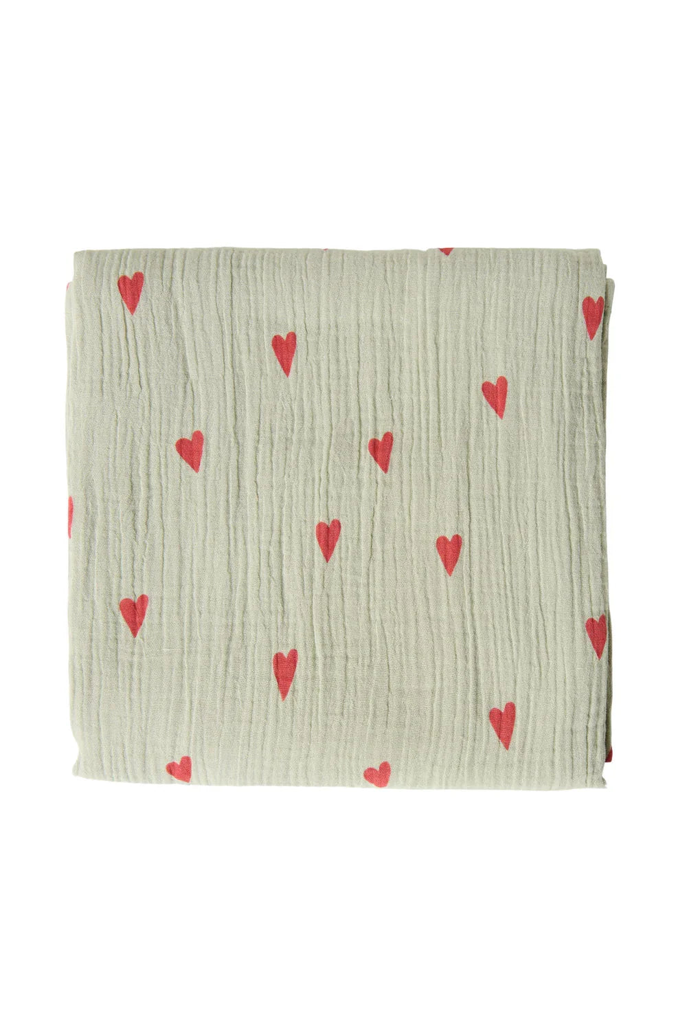 Purple Hearts Swaddle Print Large