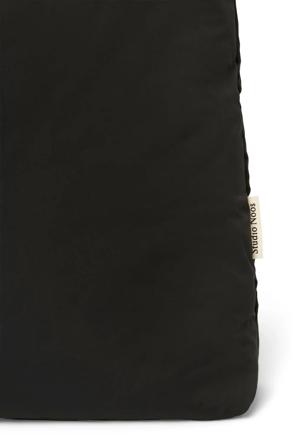 Black Puffy Mom Bag
