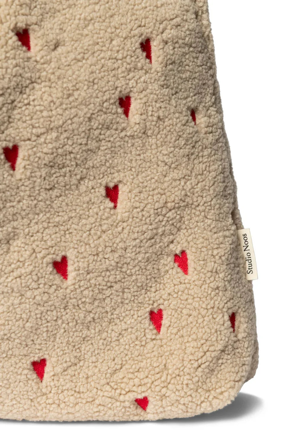 Brown Hearts Teddy Mom Bag