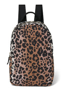 Hazel Leopard Soft Cotton Mini Backpack