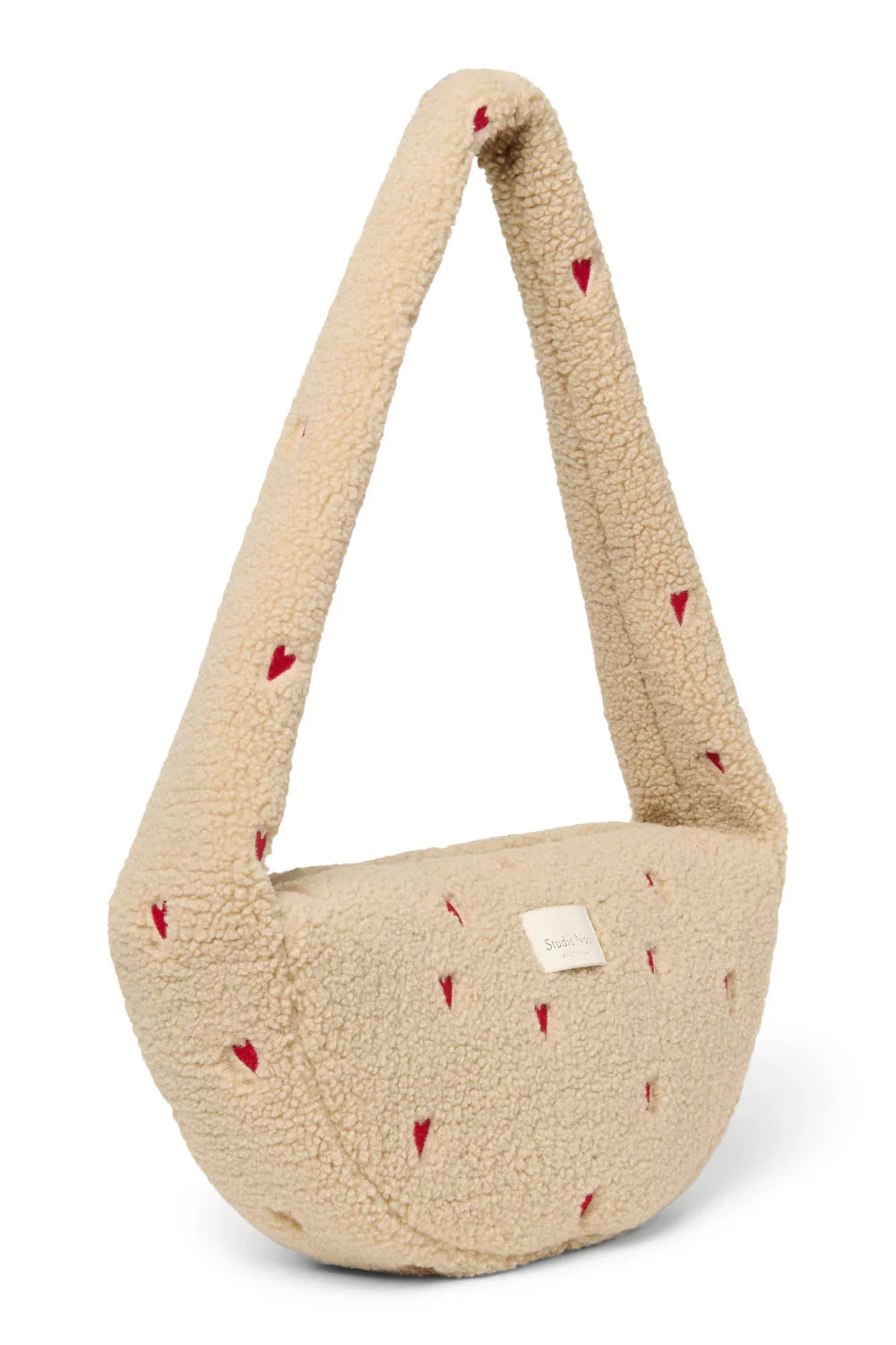 Brown Teddy Mini Cross Body Bag