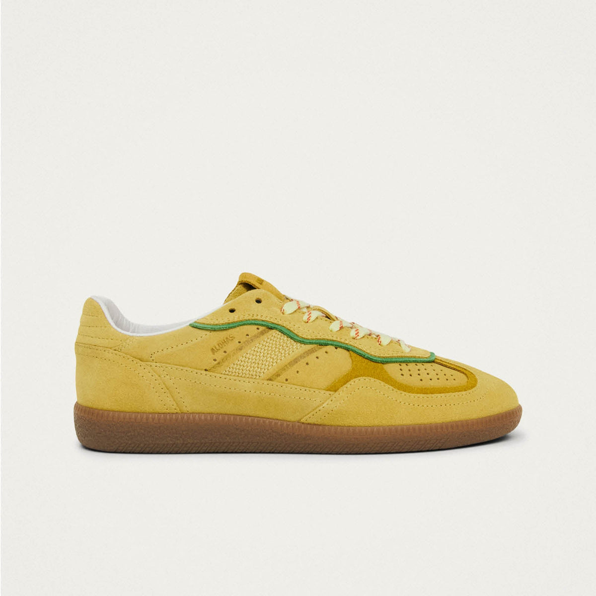 Tb.490 Rife Pale Yellow Leather Sneakers